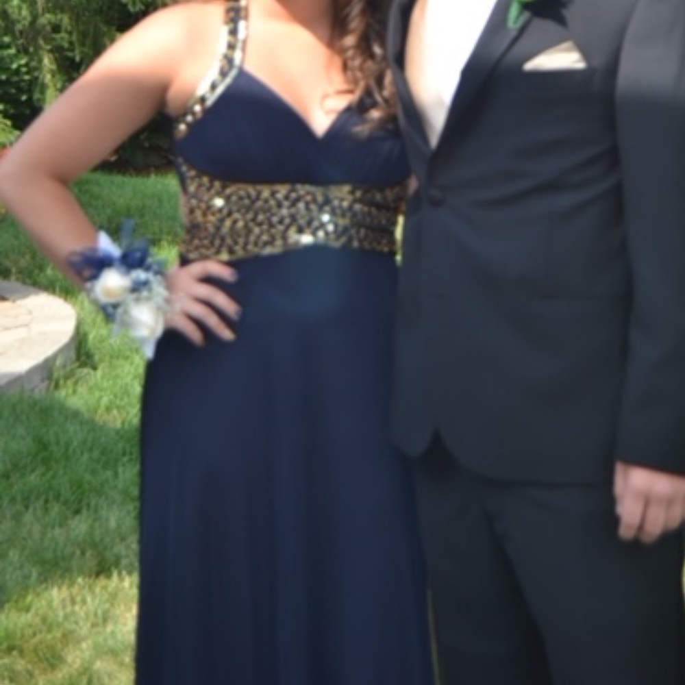 Blonde Prom Dress